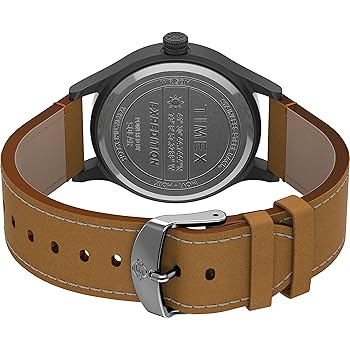Timex Men's Expedition Scout Solar Tan Leather Strap Watch